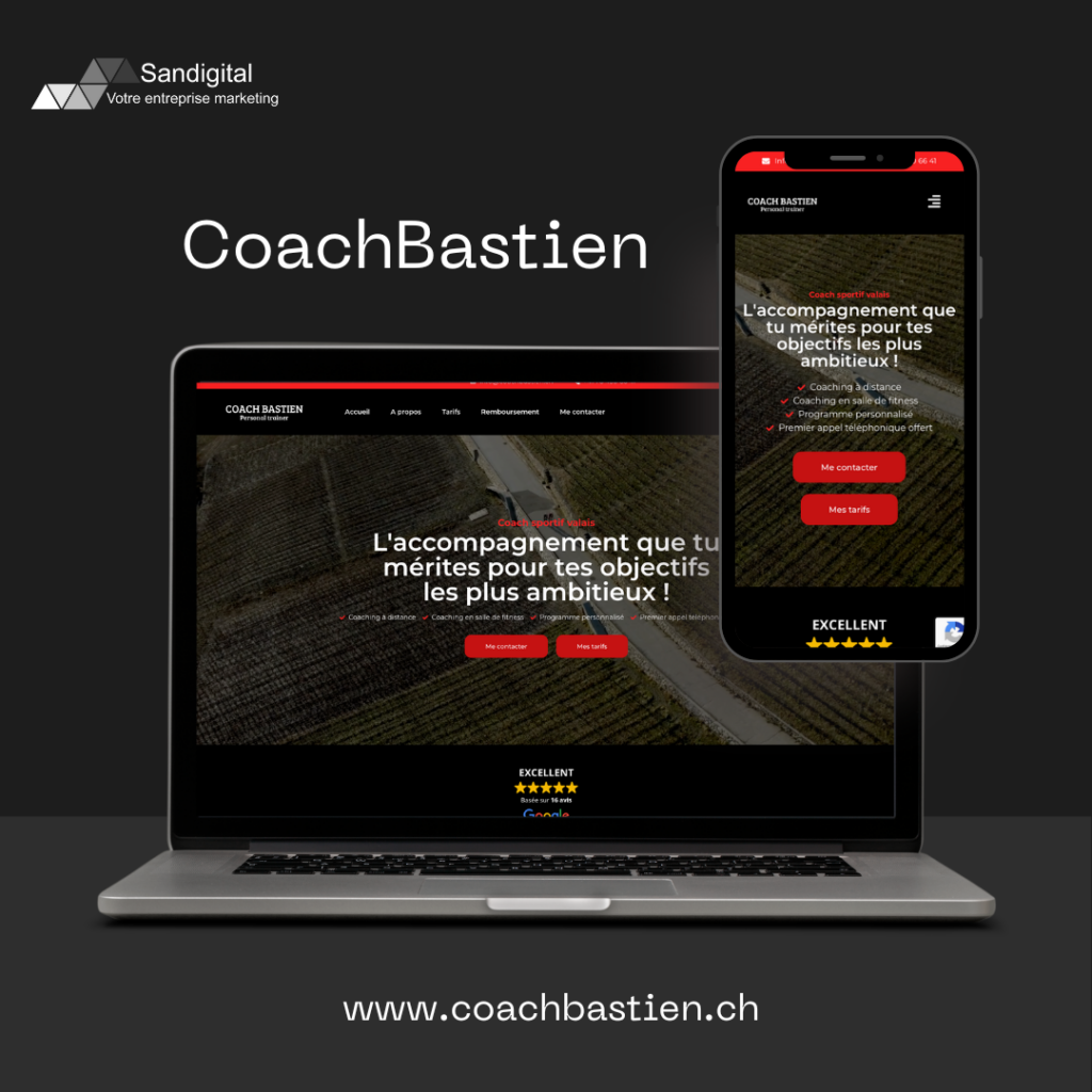 CoachBastien site internet