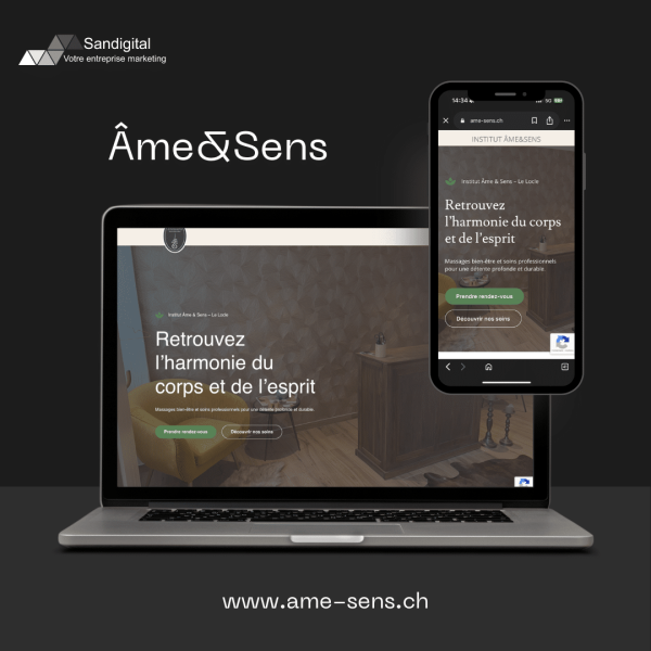 Ame&sens site internet
