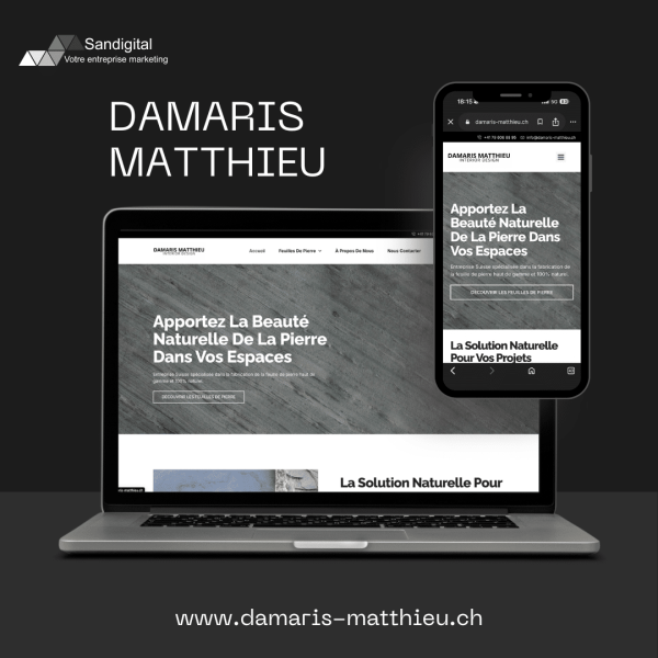 Damaris site internet