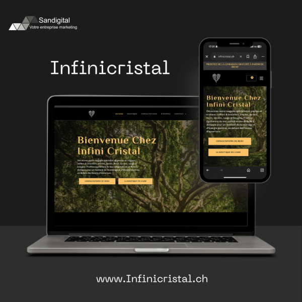 Infinicristal site internet