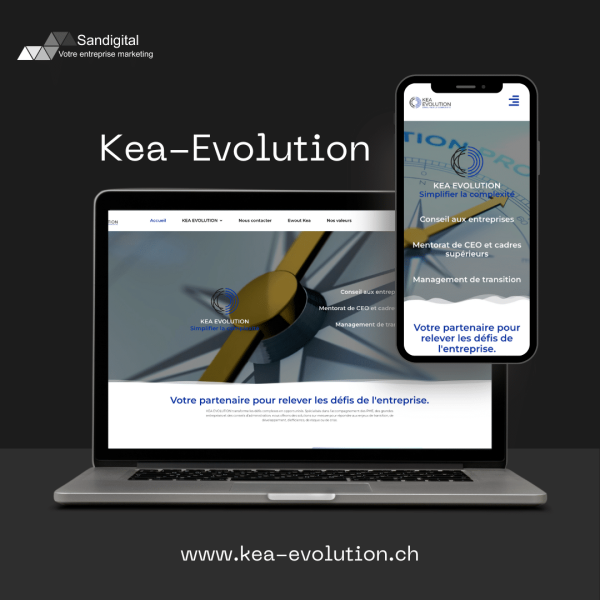 Kea Evolution site internet