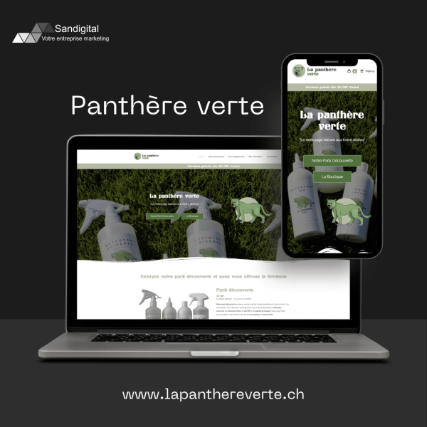 la panthère verte site internet
